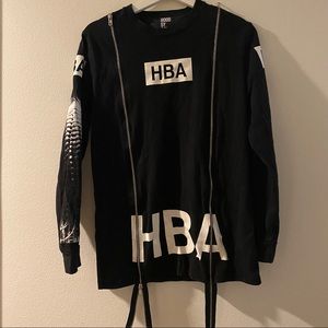 HBA HOOD BY AIR sweatshirt top size S